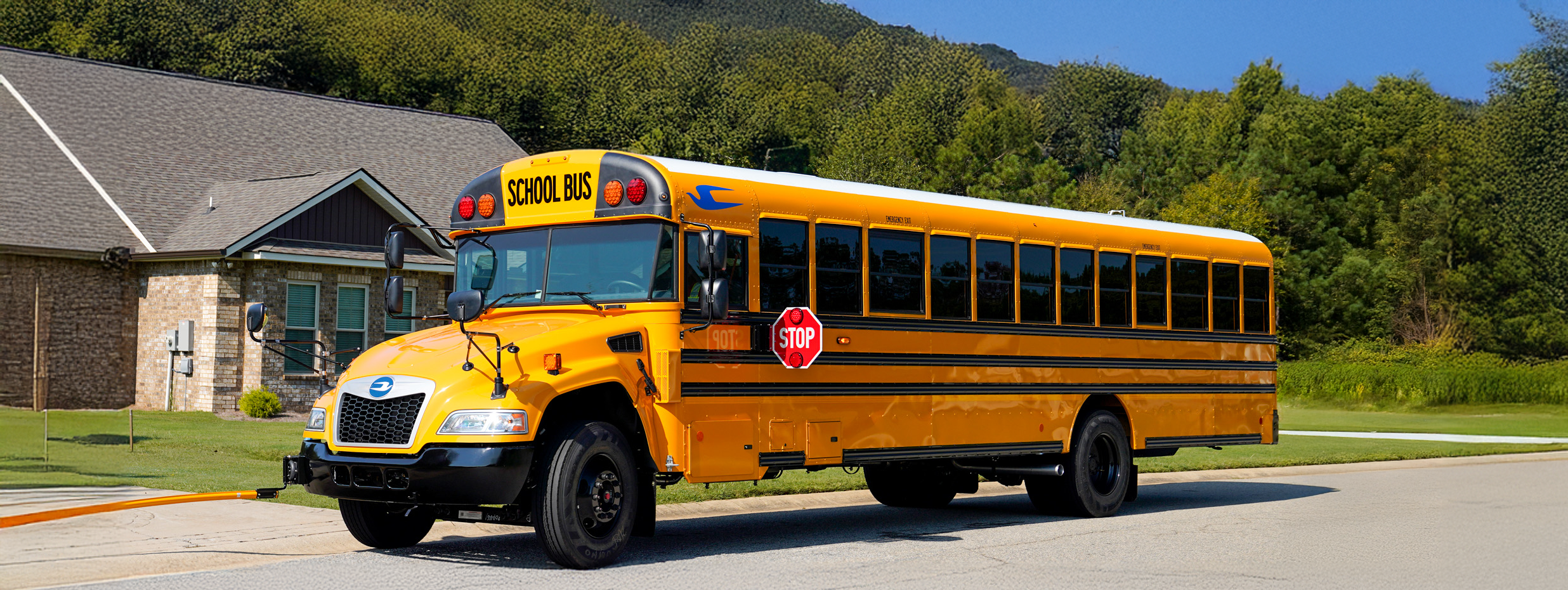 Blue Bird Bus